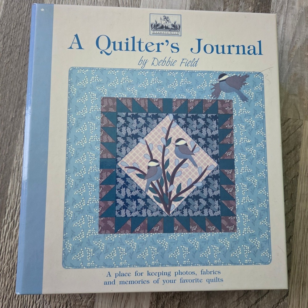 A Quilters Journal Debbie Field Landauer Books Ring Bound Organizer Granola Girl